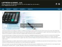 Tablet Screenshot of loffredoassociates.com